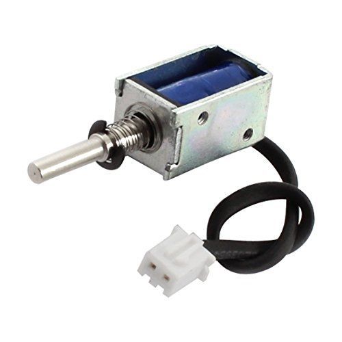 uxcell? DC 12V 80g/3mm Open Frame Linear Push Pull Solenoid Electromagnet