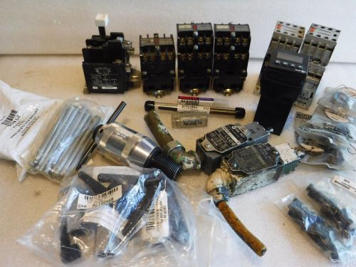 16 LBS MIXED ELECTRICAL LOT, ALLEN BRADLEY, ITW, RED LION,SPRECHER,CUTLER,HERTEL