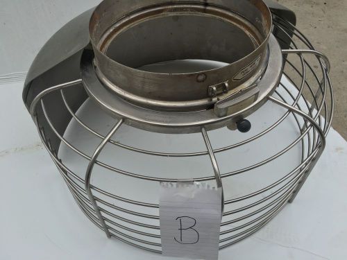 Hobart 60qt  STAINLESS STEEL BOWL GUARD FOR 60-80 QT HOBART MIXER [B]