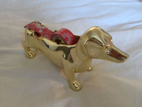 Nate Berkus Dachshund Gold Tape Dispenser Target Threshold