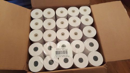 Thermal Paper Rolls Receipt Paper 3-1/8&#034; x 230&#039; 50 ROLLS