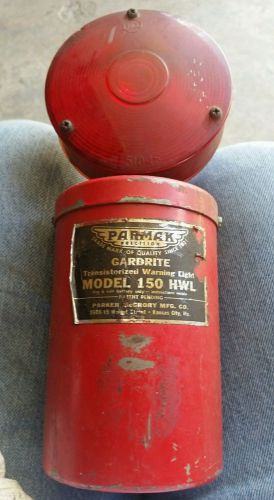 Parmak transistorized warning light vintage farm, farmers hazard antique tractor