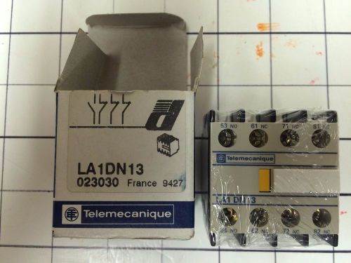 TELEMECANIQUE LA1 DN 13 - LA1DN13 CONTACT BLOCK