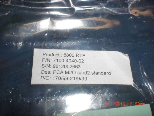 OEM Part AG ASSOCIATES 7100-4040-02  MI/O Board