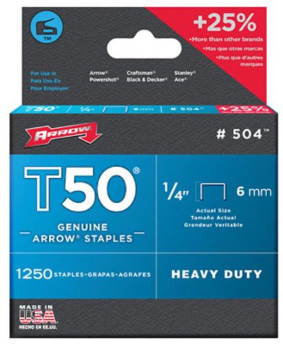 Arrow 5000pk T50 5/16&#034; Heavy Duty Staple 505IP