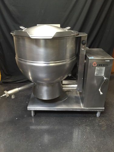 *MINT* Groen 60 Gallon Jacketed Steam Soup Tilt Kettle GAS