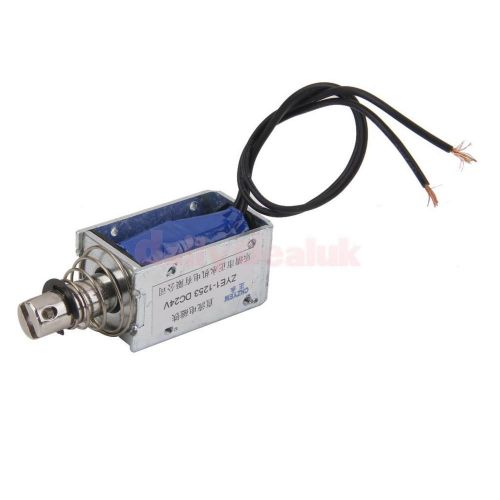 24v dc pull electric magnet solenoid electromagnet holding lift 0.25kg 2.5n for sale