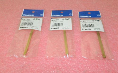 Lot of 3 New Hakko B1303 Cleaning Drill