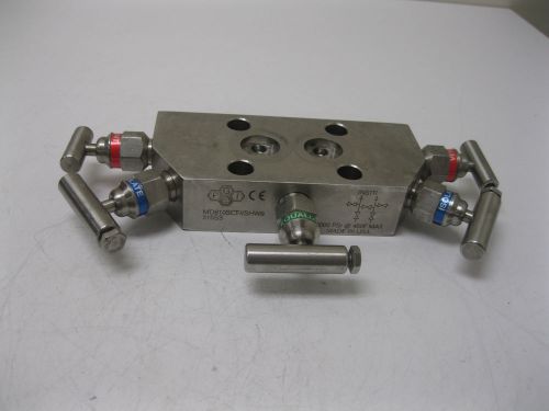 PGI Model MD810SCT-VSHW9 Coplanar Transmitter Manifold 5-Valve NEW C18 (1973)