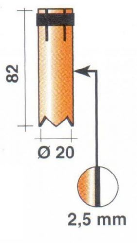 5 Pk Trafimet MC0428 (145.0179) Nozzle EP 26 Spot Weld