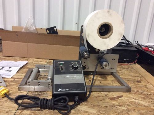 Minarik Motor Master 20000 Series W/ Label Coil Feeder , Baldor Motor