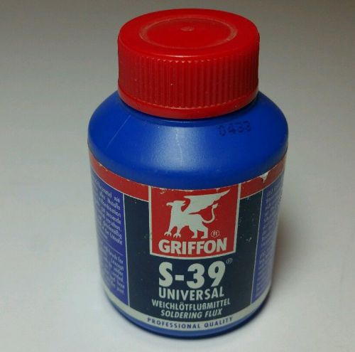 Super high quality ~ griffon s-39 universal soldering flux ~liquid water soluble for sale