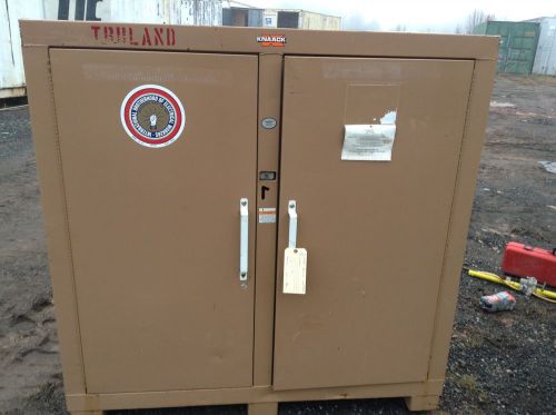 Knaack 139 jobmaster cabinet style 60 x 30 x 60 gang box used for sale