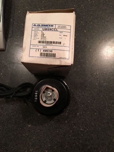 A.O. Smith UB09CCL Unit Bearing Motor 115V .36A 1550RPM Shaft Dia. 1/4&#034; NEW