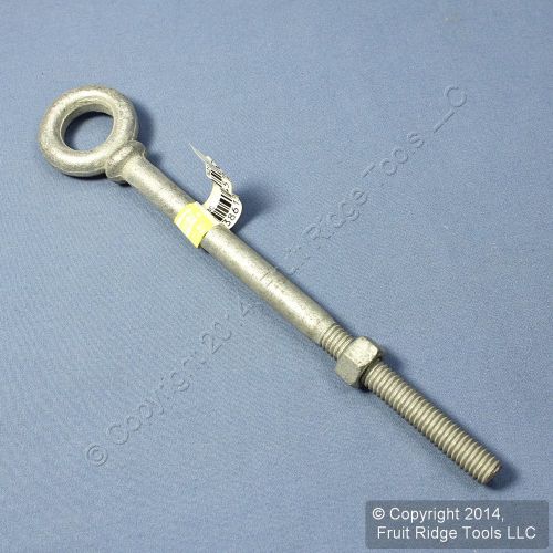 National hardware galvanized forged steel 3/8&#034; x 6&#034; eye bolt 3260bc n245-142 for sale