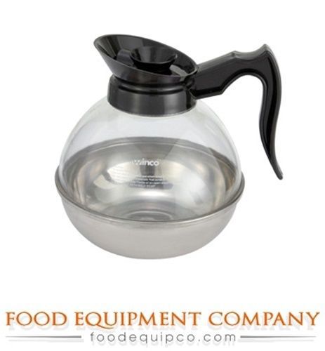 Winco CD-64K Coffee Decanter 64 oz. - Case of 24