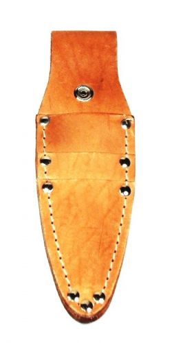 Scissors sheath tool holder 6 inch 3 pocket leather usa 8036 for sale