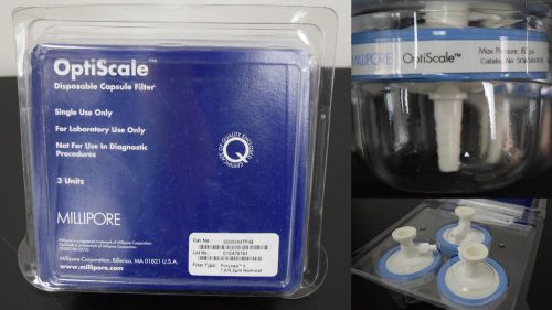 Millipore Lab Optiscale Capsule Filter Polysep II 1.0/0.2um Nominal 80 PSI E3A