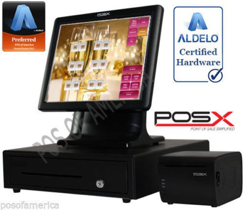 ALDELO PRO POS-X NIGHTCLUB BAR  RESTAURANT ALL-IN-ONE COMPLETE POS SYSTEM NEW