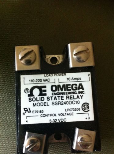 Omega Engineering SSR240DC10 Solid State Relay