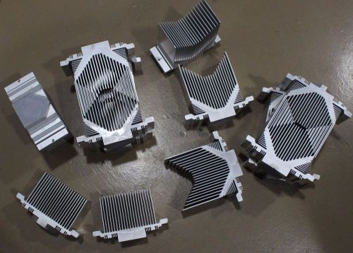 Lot of 14 assorted Aluminum Heat Sinks MC14