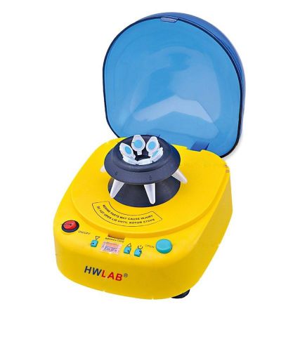 HWLAB® Multi-Speed Desk Top Mini Centrifuge, 1000-12000 RPM Adjustable Speed