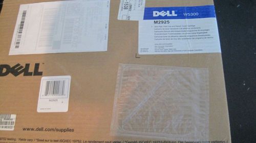 GENUINE Dell M2925 Black Toner Cartridge High Yield for W5300  LOT N466