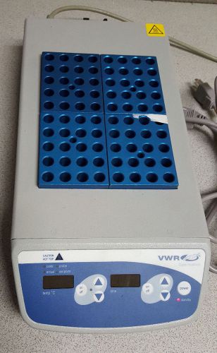 VWR Digital Heatblock IV W/ 4 blocks and Manual.