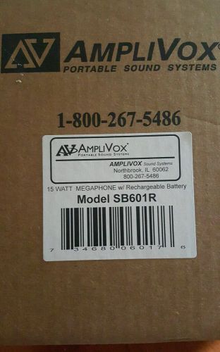 Amplivox Mity-Meg 15-Watt Rechargeable Megaphone - 15 W Amplifier