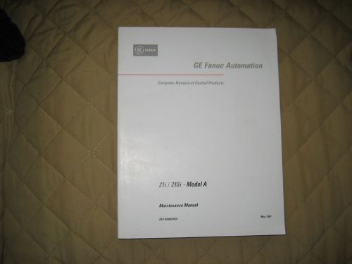 FANUC   GFZ63085EN/01    21i   210i  Model A     Maintenance Manual