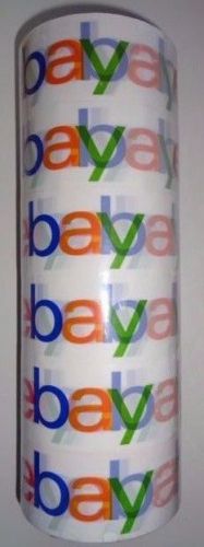 Six (6) Rolls eBay LOGO Shipping Tape 75 yards x 2&#034; via USPS Priority Mail