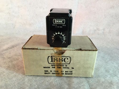 ISSC Timer 0.1-2.5 Seconds 1018 SP-12 NIB!