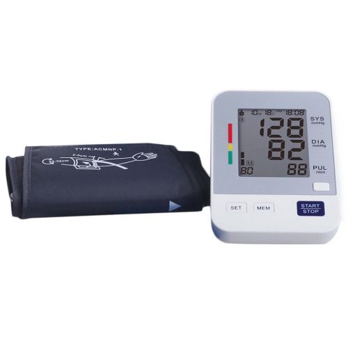 Heart Beat Rate Checker Pulse Meter Measure Digital Arm Blood Pressure BG