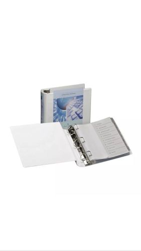 12x Samsill 17787 D-Ring Binder, Insertable, 3&#034; Cap, 11&#034;x8-1/2&#034;, White