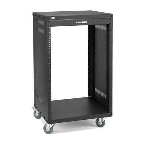 Samson srk16 16 space universal rack stand #sasrk16 for sale