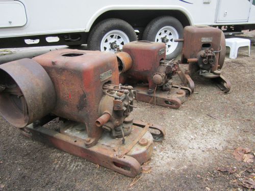 3 McCormick-Deering  (IHC) Hit &amp; miss motors 1 - LA   2 are LB&#039;s