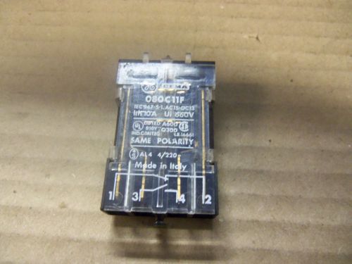 GE CEMA 080C11F 10A 660V CONTACT BLOCK