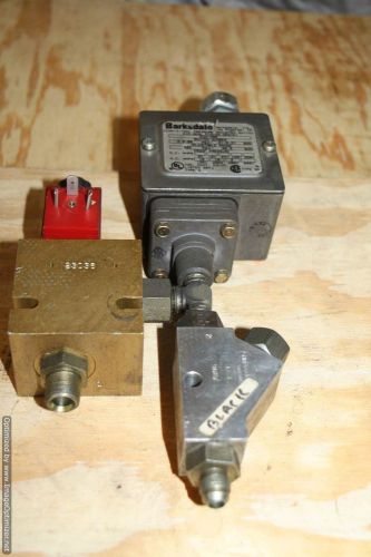 Used barksdale econ-o-trol pressure switch e1h-h90 assembly for sale