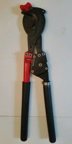 H.k. porter 8690fsk soft cable ratchet cutter 2&#034; capacity for sale