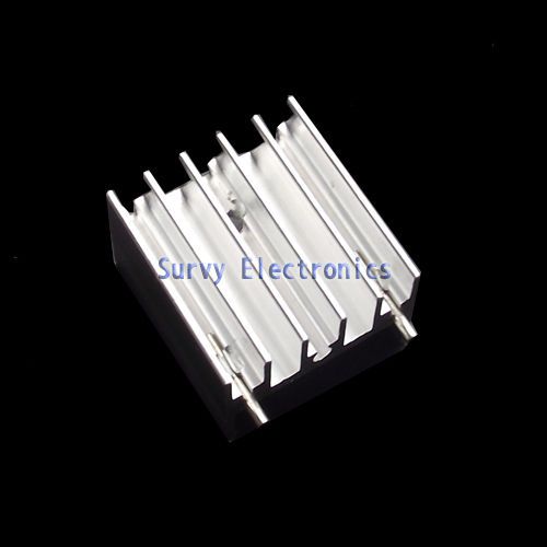 2pcs Aluminum Heat Sink 25x24x16mm IC Radiator for TDA7294/L298