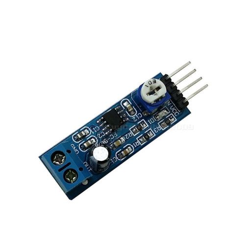 1Pcs LM386 Audio Amplifier Module 200 Times 5V-12V Input 10K Resistance BYWP