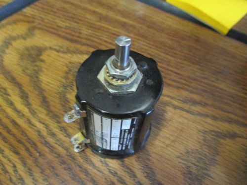 Beckman Helipot Potentiometer Model A 200 Ohm Linearity .25%