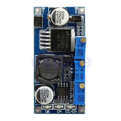 1pc DC-DC LM2596 Step-down Adjustable Power Supply Module CC-CV LED Driver  F5