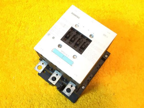 ***NEW** SIEMENS 3RT1055-6AF36  3-POLE 185 AMP 600 VOLT CONTACTOR 120VAC/DC COIL