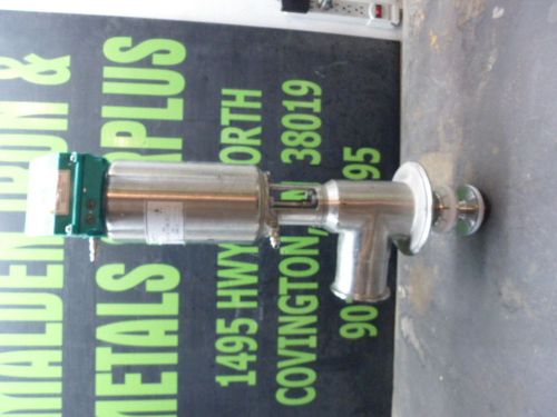 TRI-CLOVER SANITARY VALVE MOD:761_R-21W-29L-3-316L-12-1 SN:653994-01 USED