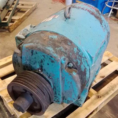 General electric frame 445t 3ph 460v 1185rpm 125hp induction motor 5k445ek341 for sale