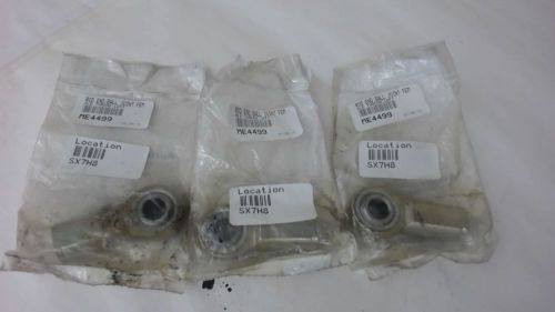 LOT OF 3, AURORA BEARING CO,, MG-8, ROD END, JOINT FEM, ALE THREADED LEFT