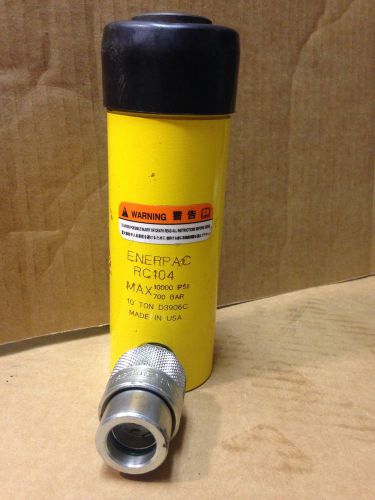 Enerpac rc-104 hydraulic cylinder 10 ton for sale