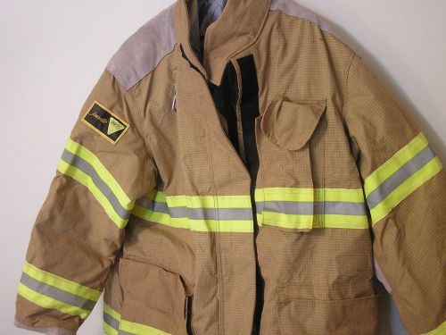 Euc - lion - janesville turnout coat bunker jacket   53 - 32 big boy  euc for sale