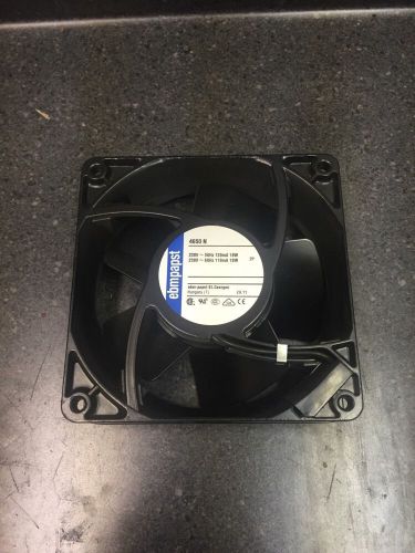 Ebm Papst 4650N Axial Fan, 119Mm X 119Mm X 38Mm, 230Vac New w/o Box